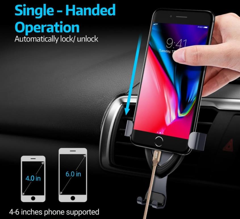 Gravity Car Phone Holder