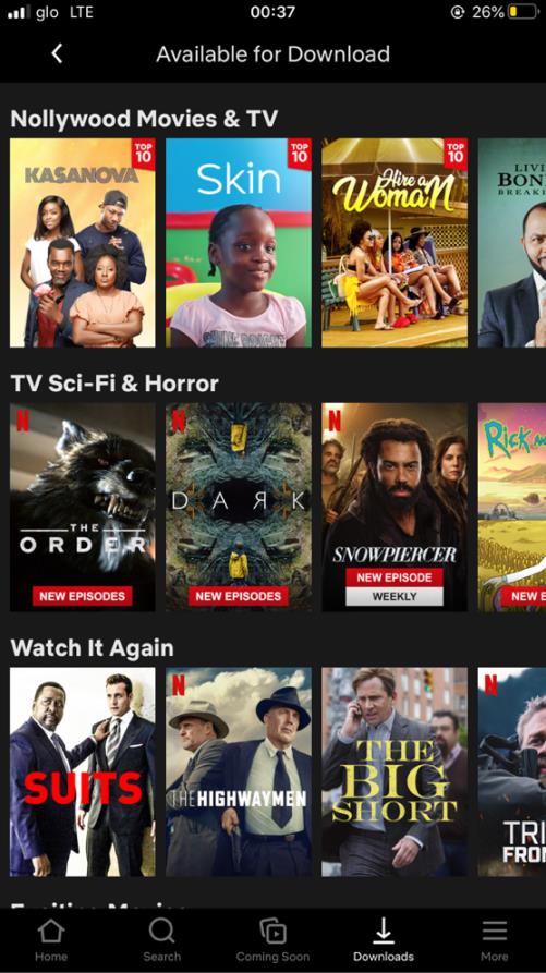 download the Netflix app