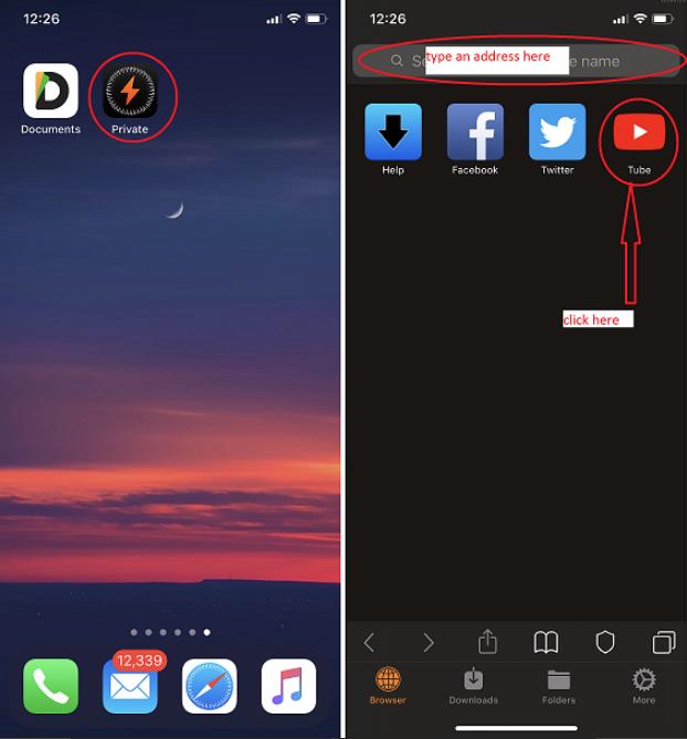 Using Private Browser with Adblock App