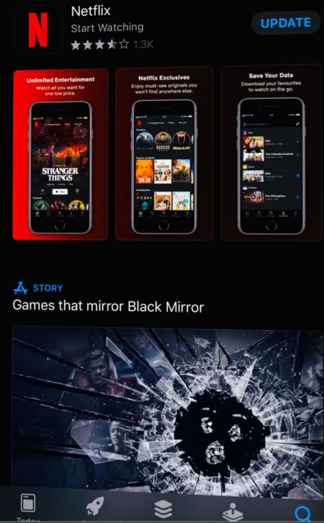 Netflix movie app