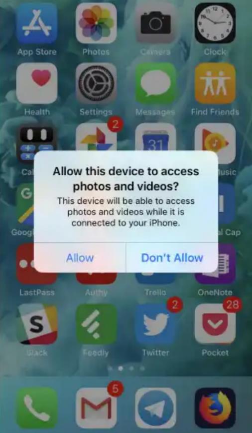 connect your iPhone to your computer