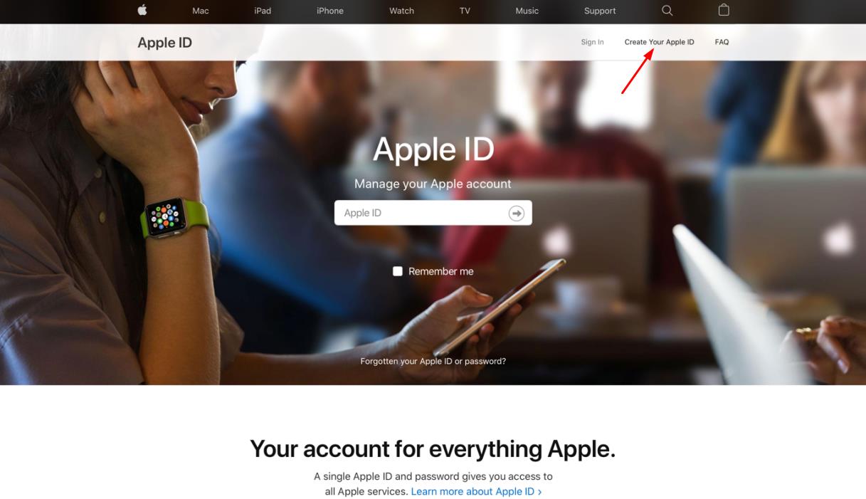 Create Your Apple ID