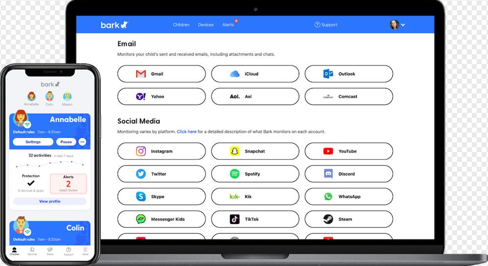 iPhone Parental Control Apps Bark