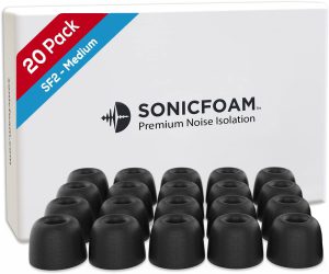 SONICFOAM Memory Foam Earbud Tips