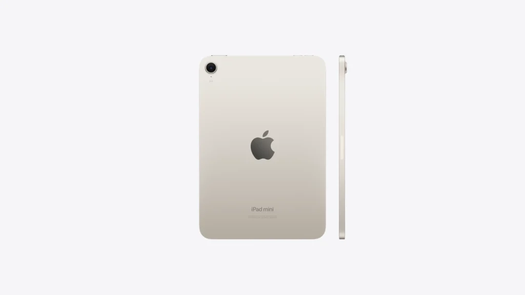 ipad mini 7 color starlight