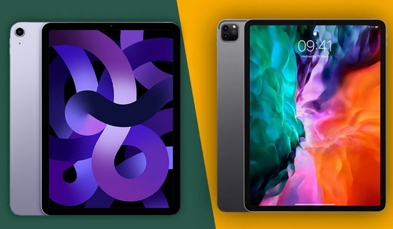 iPad Air 5 2022 vs. iPad Pro 2021 – Lequel devriez-vous acheter ?