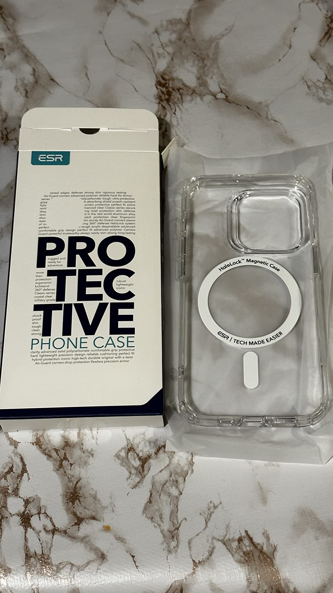 iPhone 14 Pro Max Krystec™ Clear Case (HaloLock)